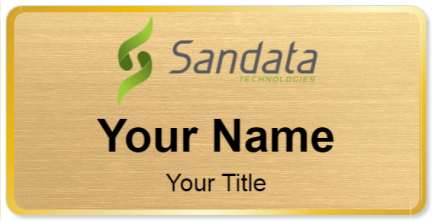 Custom name badges for Sandata Technologies