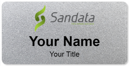 Custom name badges for Sandata Technologies