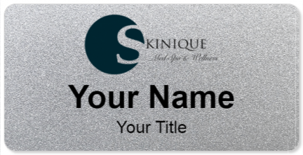 Custom name badges for Skinique Med Spa