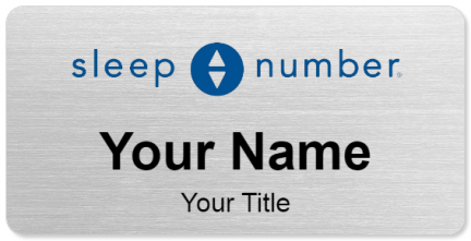 Custom name badges for Sleep Number