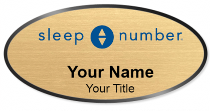 Custom name badges for Sleep Number