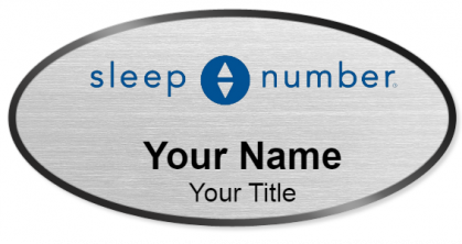 Custom name badges for Sleep Number