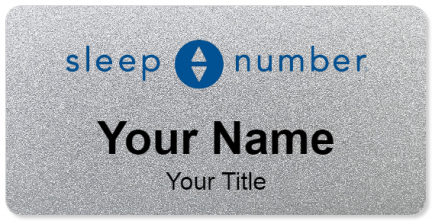 Custom name badges for Sleep Number