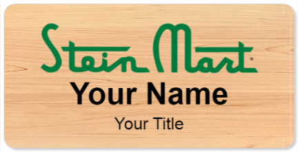 Custom name badges for Stein Mart