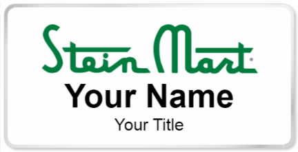 Custom name badges for Stein Mart