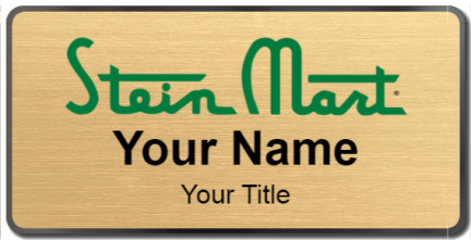 Custom name badges for Stein Mart