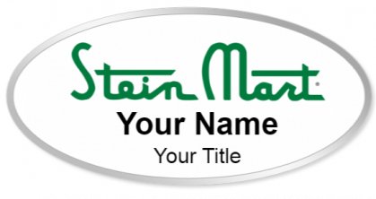 Custom name badges for Stein Mart