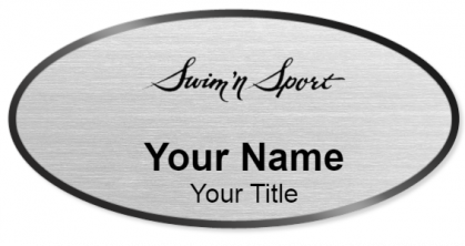 Custom name badges for Swim n Sport
