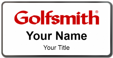 Custom name badges for Golfsmith