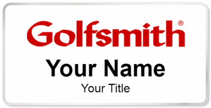 Custom name badges for Golfsmith