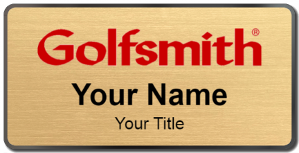 Custom name badges for Golfsmith