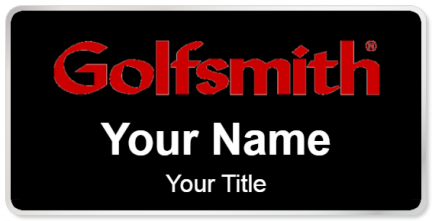 Custom name badges for Golfsmith