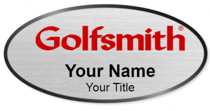 Custom name badges for Golfsmith