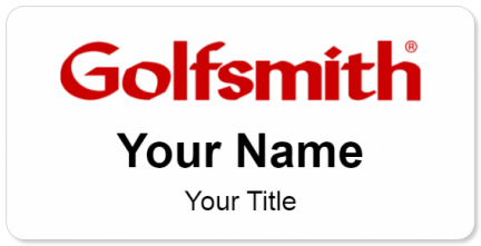 Custom name badges for Golfsmith
