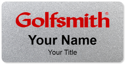 Custom name badges for Golfsmith