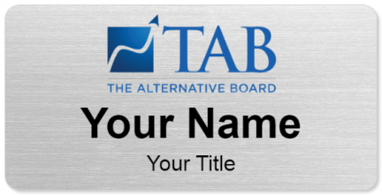 Custom name badges for The Alternative Board