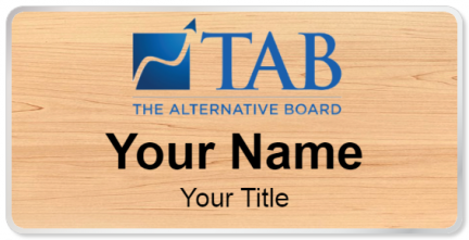 Custom name badges for The Alternative Board