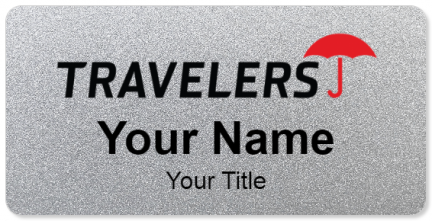Custom name badges for Travelers Insurance