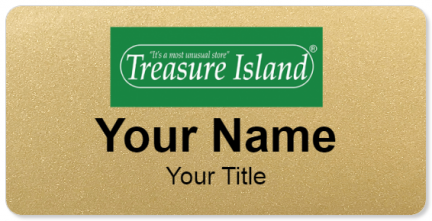 Custom name badges for Treasure Island
