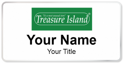 Custom name badges for Treasure Island