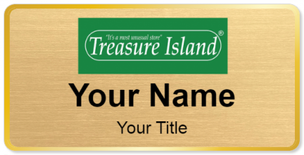 Custom name badges for Treasure Island