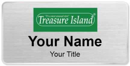 Custom name badges for Treasure Island
