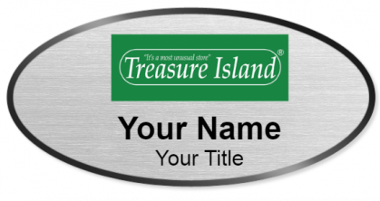 Custom name badges for Treasure Island