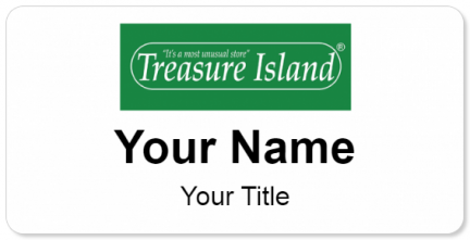 Custom name badges for Treasure Island