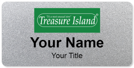 Custom name badges for Treasure Island