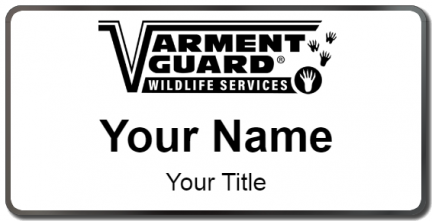 Custom name badges for Varment Guard
