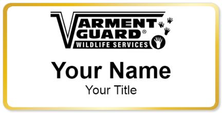 Custom name badges for Varment Guard