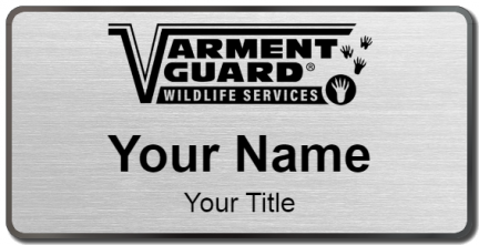 Custom name badges for Varment Guard