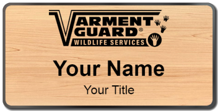 Custom name badges for Varment Guard