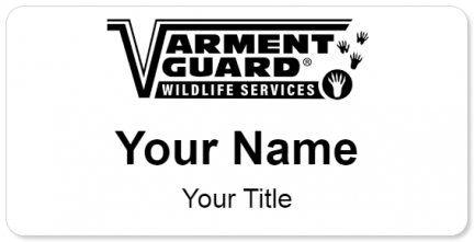Custom name badges for Varment Guard