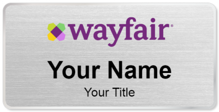 Custom name badges for Wayfair