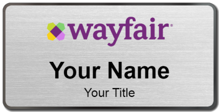 Custom name badges for Wayfair