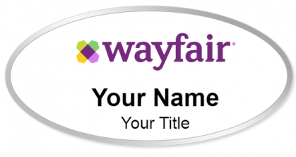 Custom name badges for Wayfair