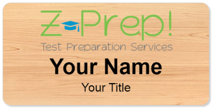 Custom name badges for Z Prep