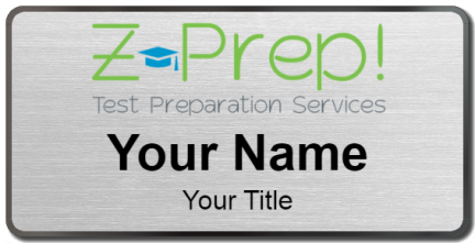 Custom name badges for Z Prep