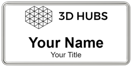 Custom name badges for 3D HUBS