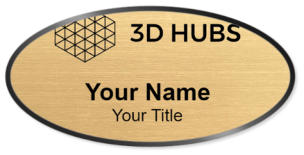 Custom name badges for 3D HUBS