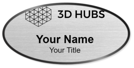 Custom name badges for 3D HUBS