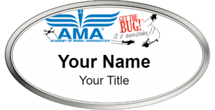 Custom name badges for Academy of Model Aeronautics