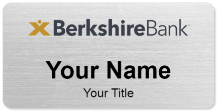Custom name badges for Berkshire Bank