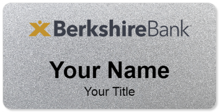 Custom name badges for Berkshire Bank