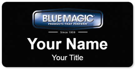 Custom name badges for Blue Magic