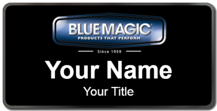 Custom name badges for Blue Magic