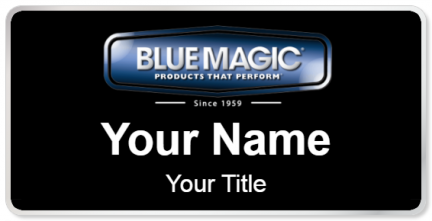 Custom name badges for Blue Magic