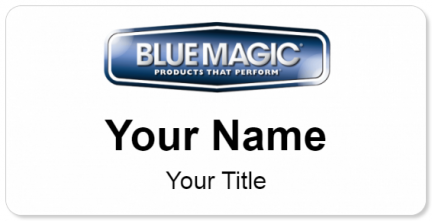 Custom name badges for Blue Magic