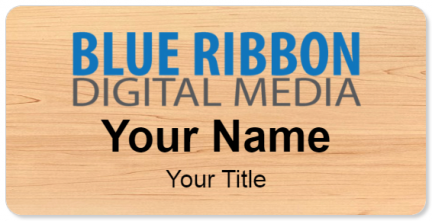 Custom name badges for Blue Ribbon Digital Media